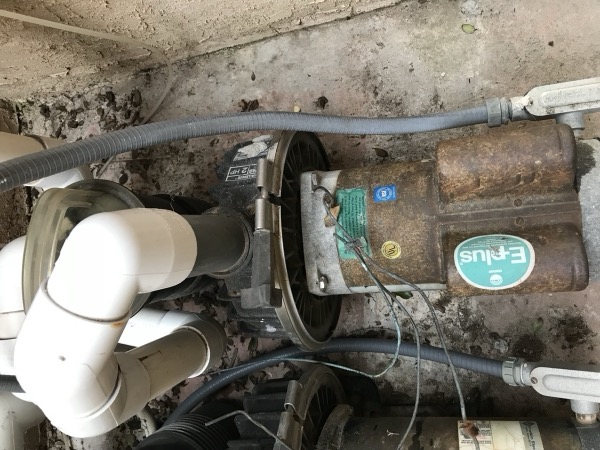 Pool pump repair at a Dana Point home