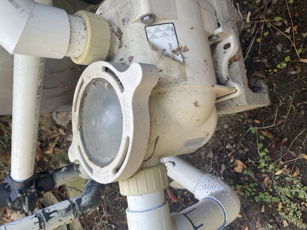 Pool pump repair at a Irvine home