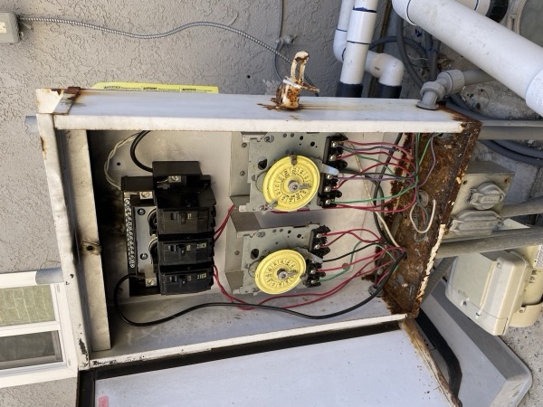 Pool automation repair at a Laguna Hills home