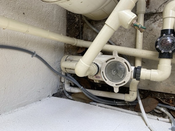Pool pump repair at a Laguna Niguel home