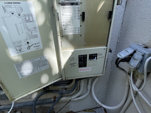 Pool automation repair at a Newport Beach home