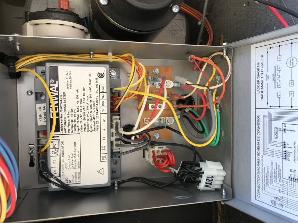 Pool heater repair at a San Clemente home